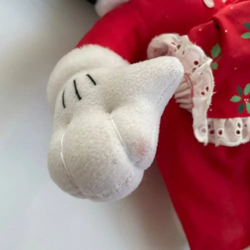 Disney Christmas Minnie Vintage plush